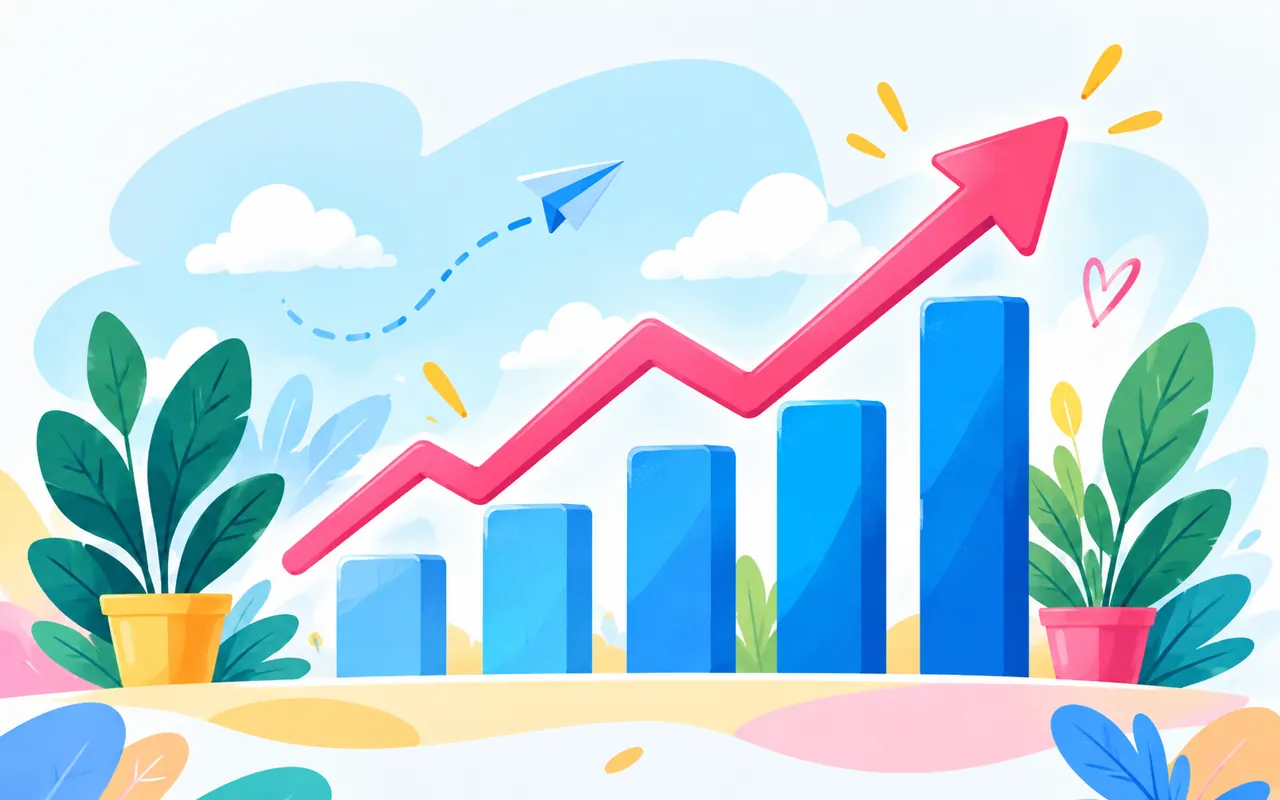Растущий график продвижения и SEO